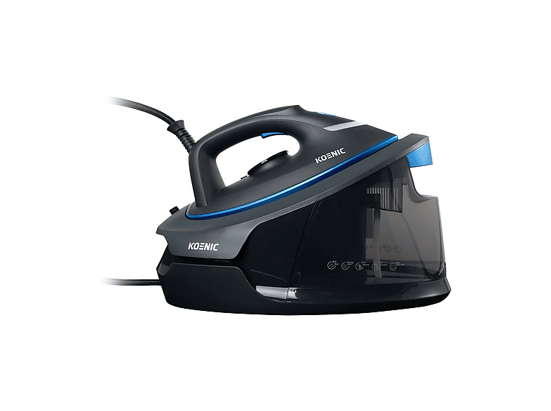 FERRO A CALDAIA KOENIC KST 81525, Potenza 2200 W, pompa 8 bar, Vapore continuo fino a 420 g/min, Sistema anticalcare integrato, Piastra in Ceramica