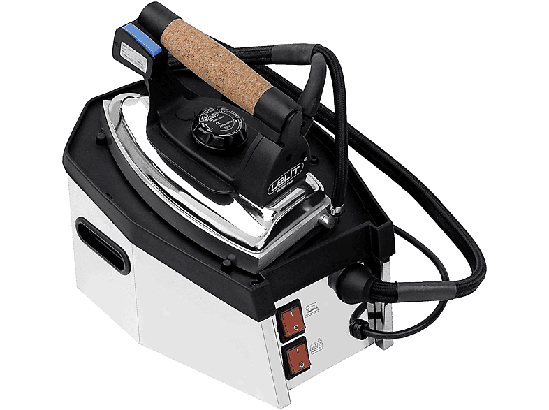 FERRO A CALDAIA LELIT PS11N, Potenza 1950 W, pompa 5,5 bar, Sistema anticalcare integrato, Piastra in Alluminio