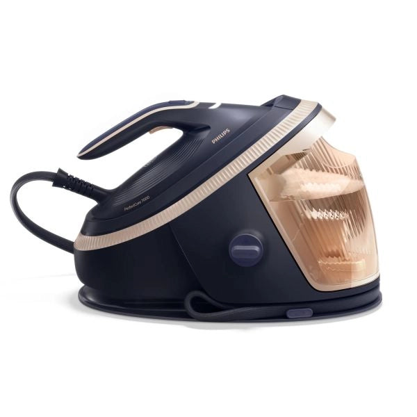 FERRO A CALDAIA PHILIPS PerfectCare Serie 7000 PSG7300/20, Potenza 3120 W, pompa 8,5 bar, Vapore continuo fino a 170 g/min, Sistema anticalcare integrato, Capacità serbatoio 1,5 l
