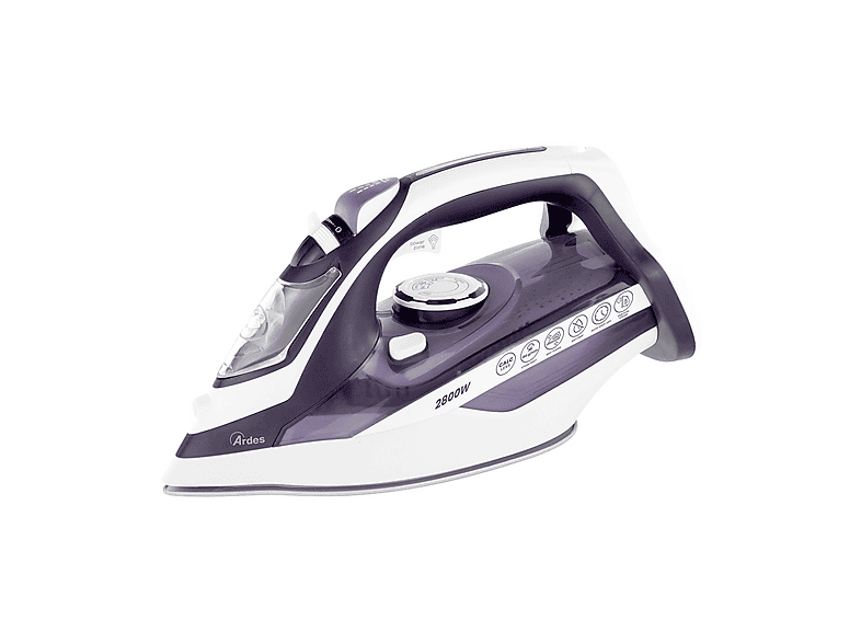FERRO A VAPORE ARDES VAPOR PRO DELUX WHITE STIRO, Potenza massima 2800 W, Colpo di vapore 120 g/min, Vapore continuo fino a 25 Serbatorio acqua 450 ml, Sistema anticalcare integrato, Piastra in Ceramica FERRO A VAPORE ARDES VAPOR PRO DELUX WHITE STIRO, Potenza massima 2800 W, Colpo di vapore 120 g/min, Vapore continuo fino a 25 Serbatorio acqua 450 ml, Sistema anticalcare integrato, Piastra in Ceramica