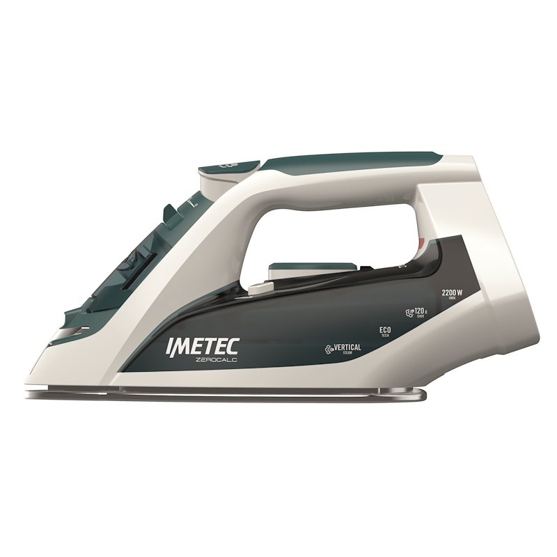 FERRO A VAPORE IMETEC ZEROCALC Z1 2500, Potenza massima 2200 W, Colpo di vapore 120 g/min, Vapore continuo fino a 25 Serbatorio acqua 250 ml, Sistema anticalcare integrato, Piastra in Acciaio inox