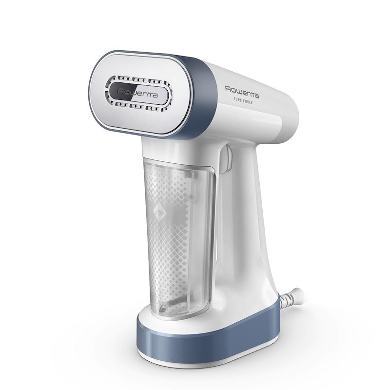 FERRO DA STIRO VERTICALE ROWENTA Pure Force, 2-in-1 DR8722, Potenza 1800 W, Vapore continuo fino a 35 g/min, Piastra in Ceramica