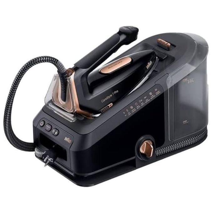Ferro stiro caldaia 2700W 8bar (2Lt) CARESTYLE 7 Pro IS7286BK Black e Gold 0128805002