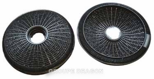 Filtres Charbon X2 190mm Pour Hotte Arthur Martin - Electrolux Aeg Faure