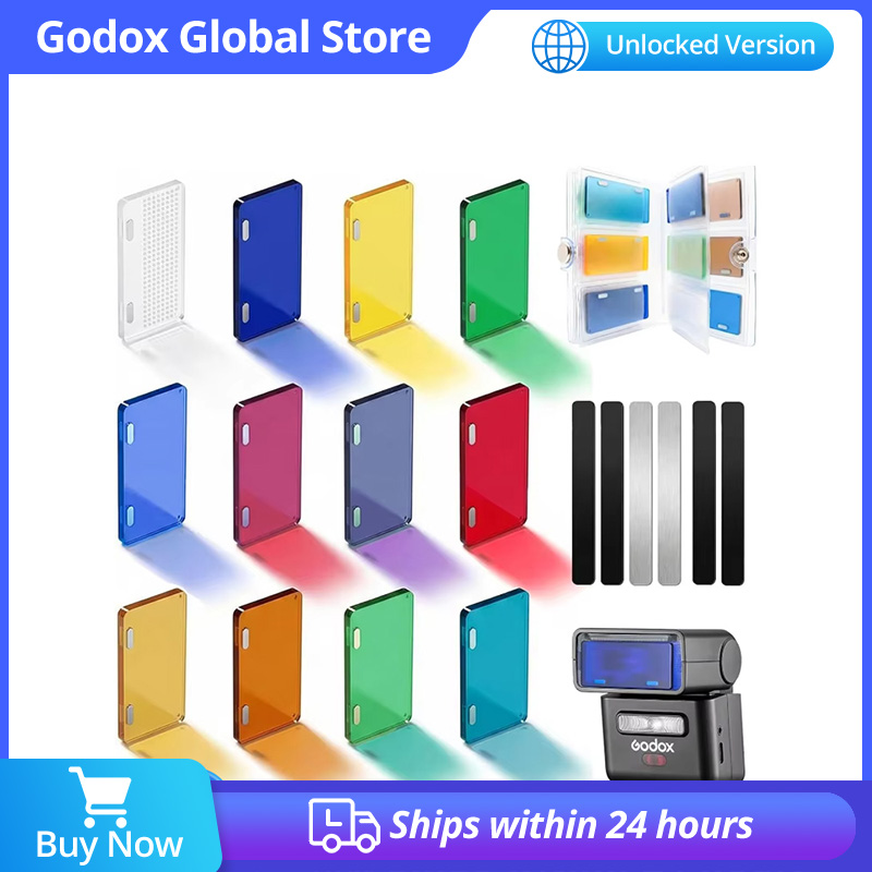 Filtri Colorati Magnetici Godox MA02 MA01, Diffusore per Creatività Senza Limiti per Godox IT30PRO IT32 IT20 IT22 IM20 IM22