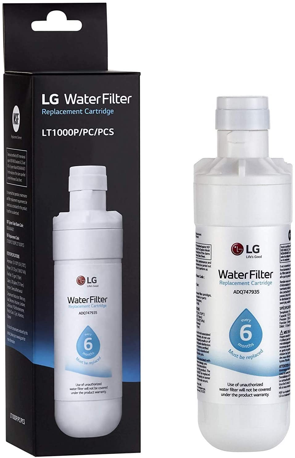 Filtro Dell'acqua - Frigorifero, Congelatore Lg 324096