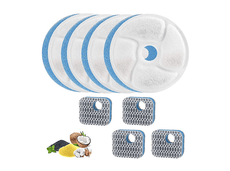 Filtro fontanella PET MOLLY&CODY WF040 SET OF FILTER EL.