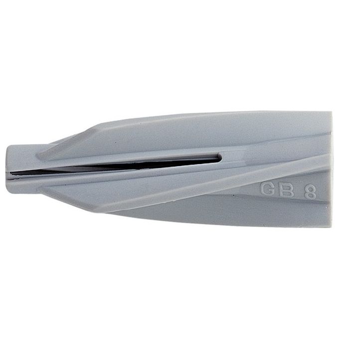 Fischer 050491 GB 8 Tassello Speciale in Nylon per Calcestruzzo Cellulare Gasbeton 8 mm 50 mm 25 pezzi colore Grigio Fischer 050491 GB 8 Tassello Speciale in Nylon per Calcestruzzo Cellulare Gasbeton 8 mm 50 mm 25 pezzi colore Grigio