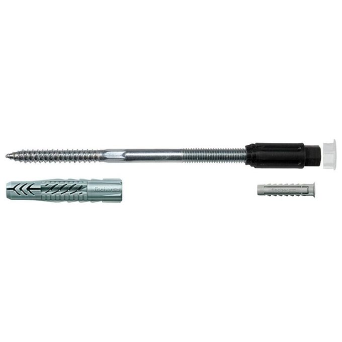 Fischer 45686 Thermax Fissaggio Distanziato Isolato 8-80 M6 Diametro Foro 10 mm Profondita' Foratura 140 mm colore Bianco