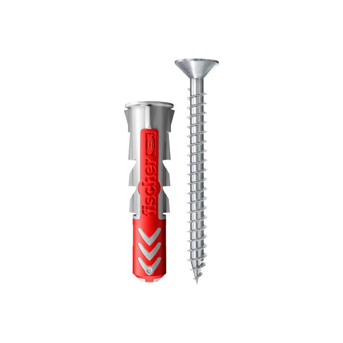 Fischer 8001132124628 Espositore da banco DuoPower S con vite Tasselli bi-materiale Fissaggio materiali edili