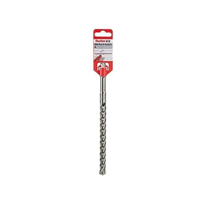 Fischer Punta Acciaio Per Muro Cls E Cemento Armato Sds Plus Ii Quattric 12X260 Fischer Punta Acciaio Per Muro Cls E Cemento Armato Sds Plus Ii Quattric 12X260