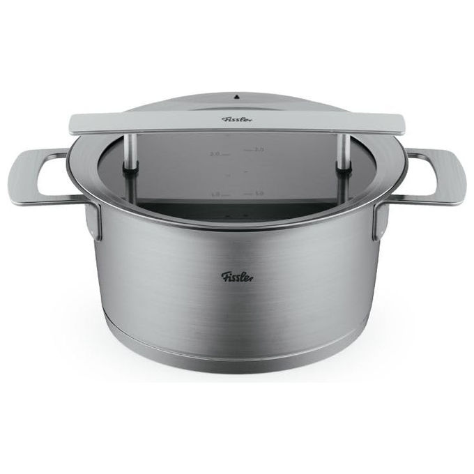 Fissler 016-113-16-000-0 Pentola con coperchio Phi Collection 16 cm 1.9 l Acciaio Inox