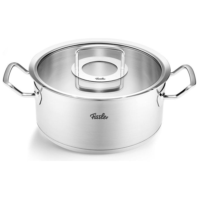 Fissler 084-139-20-000-0 Pentola Bassa in Acciaio Inox 20 cm 2.6 Litri Original Profi Collection Fissler 084-139-20-000-0 Pentola Bassa in Acciaio Inox 20 cm 2.6 Litri Original Profi Collection