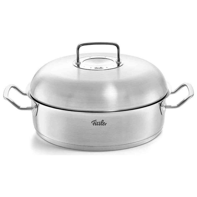 Fissler 084-588-28-000-0 Original-Profi Collection Tegame rotondo con coperchio ad alta cupola 4,8 L Acciaio inossidabile 18-10 fondo Cookstar a 5 strati adatto induzione colore Acciaio inossidabile Fissler 084-588-28-000-0 Original-Profi Collection Tegame rotondo con coperchio ad alta cupola 4,8 L Acciaio inossidabile 18-10 fondo Cookstar a 5 strati adatto induzione colore Acciaio inossidabile