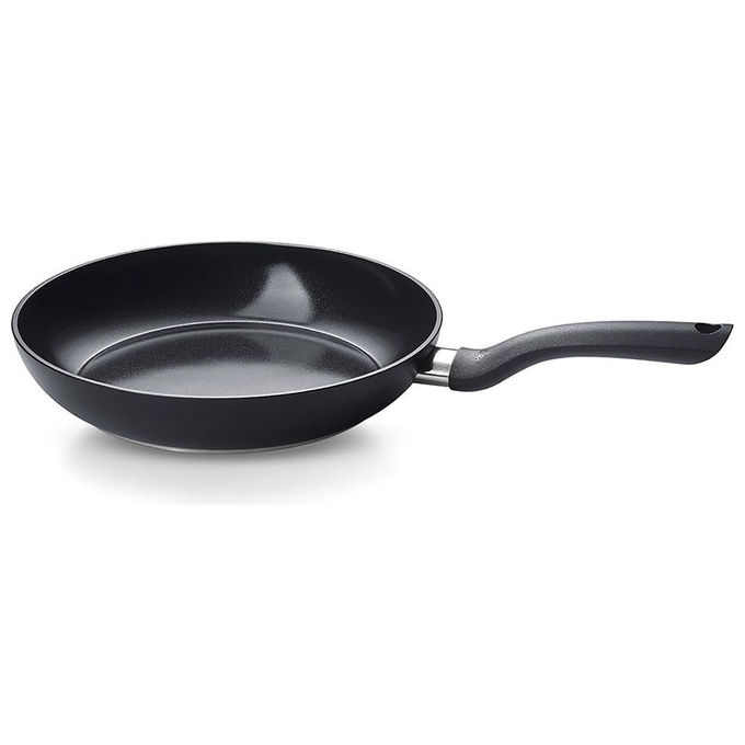 Fissler 111-001-24-100-0 Padella Essential Black 24 cm Rivestita in Alluminio Induzione Made in Germany