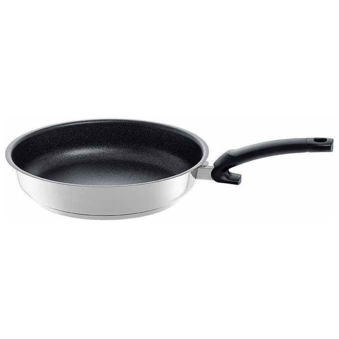 Fissler 138-105-28-1000 Adamant Premium Padella in Acciaio Inox 28 cm Antiaderente Antigraffio Induzione colore Argento