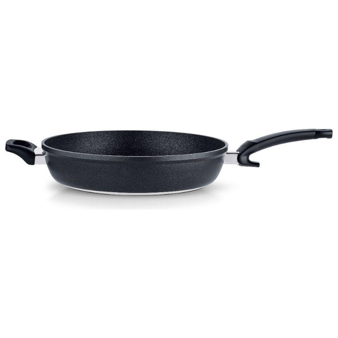 Fissler 159-105-32-100-0 Adamant Comfort Padella Alluminio Antiaderente Antigraffio Induzione 32 cm colore Antracite