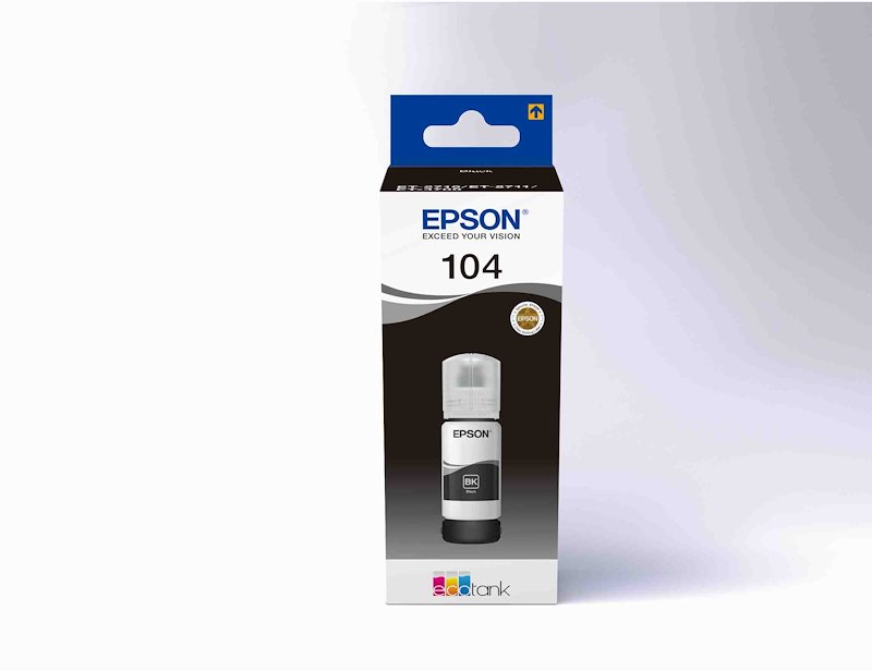 Flacone di inchiostro EPSON Ecotank 104 Nero