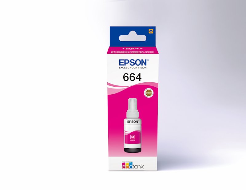 Flacone di inchiostro EPSON Ecotank T6643 Magenta Flacone di inchiostro EPSON Ecotank T6643 Magenta