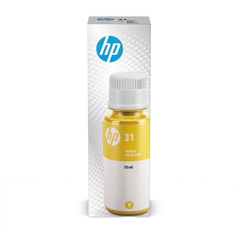 Flacone di inchiostro HP 31 (1VU28AE) Giallo