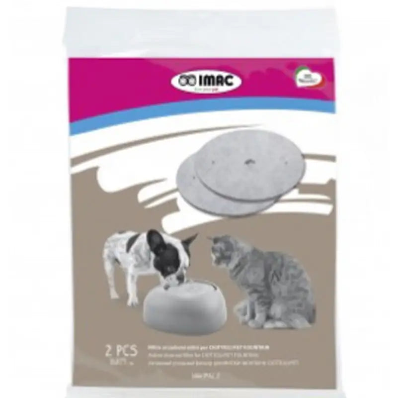 Fontanella automatica Pet Fountain Imac Filtri di ricambio x2 - 1° ORDINE? scegli tra BZR5 - BZR20 + 200 pt fedeltà