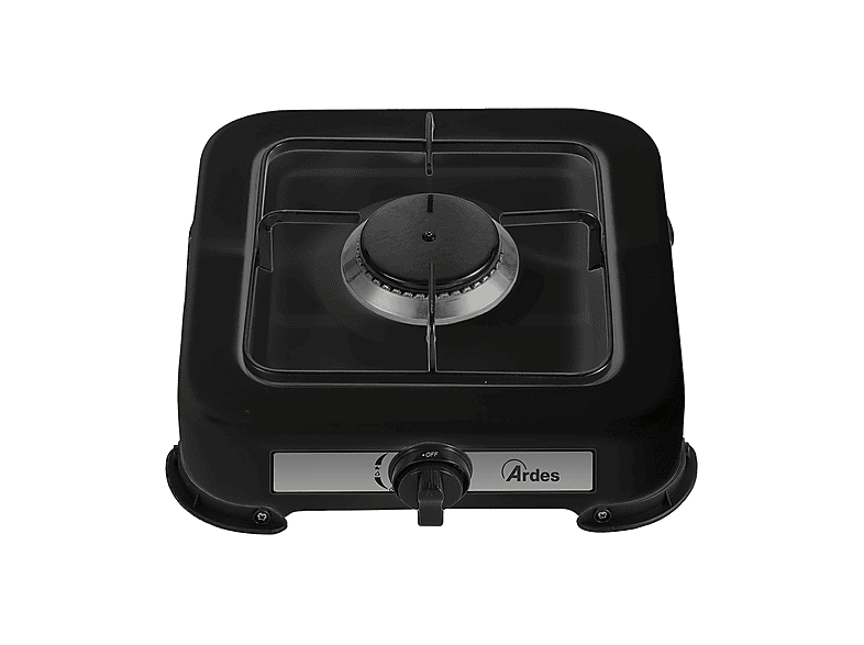 FORNELLETTO ARDES ODINO1 FORNELLO A GAS 1F, Assorbimento potenza 1.1 W, Zone di cottura 1, Nero