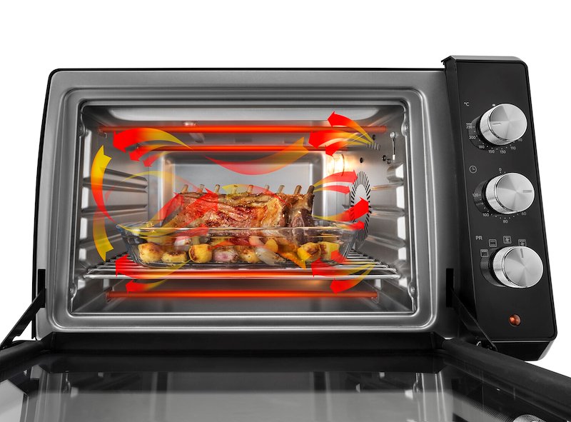 FORNETTO ELETTRICO DE'LONGHI Sfornatutto Chef EO34302, 34 l, Assorbimento max 2000 W