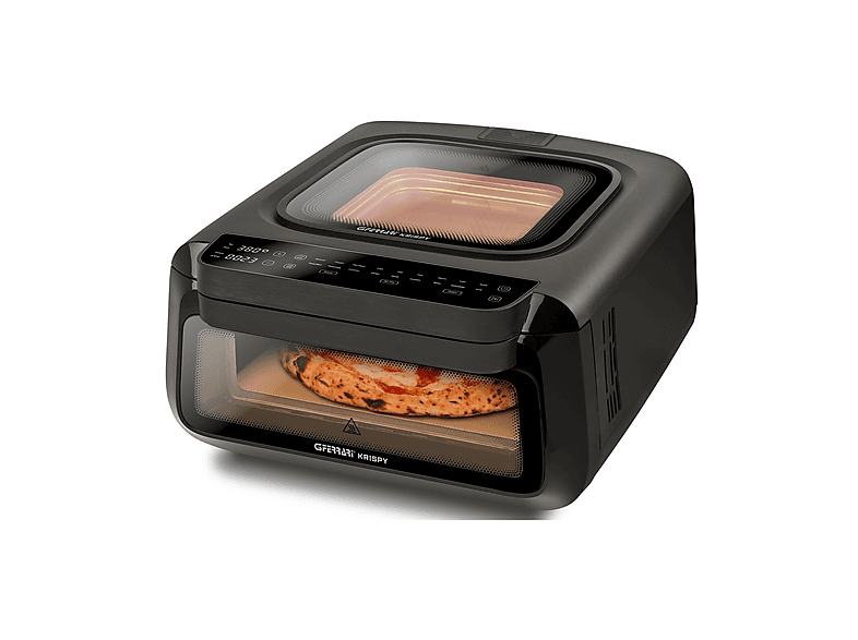 Fornetto elettrico G3 FERRARI KRISPY 3 in 1: forno pizza, air fryer e grill, capacità 13 l, potenza 2100 W, doppia resistenza, temperatura da 40 °C a 380 °C, 18 programmi