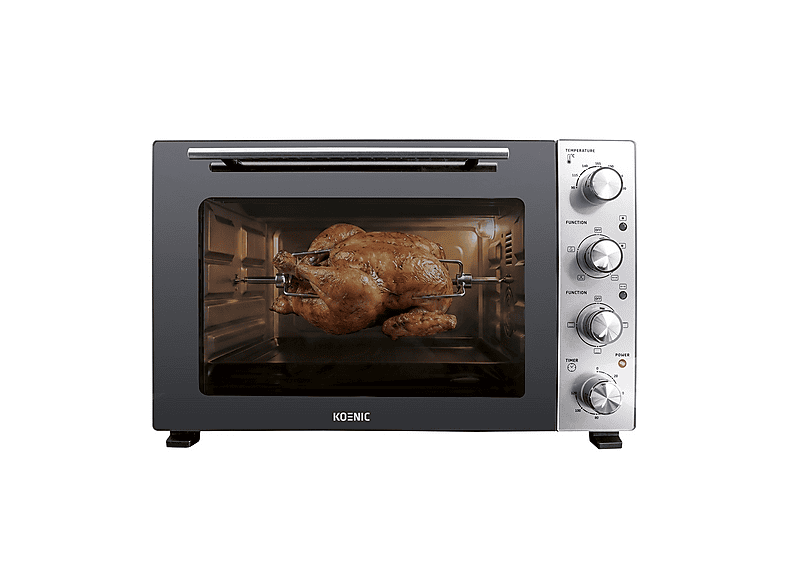 FORNETTO ELETTRICO KOENIC KMO 461826, 46 l, Assorbimento max 1800 W, Girarrosto con motore