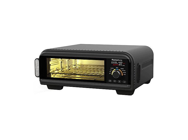 FORNETTO ELETTRICO MELCHIONI FAMILY PIZZA FRY, 18 l, Assorbimento max 2000 W