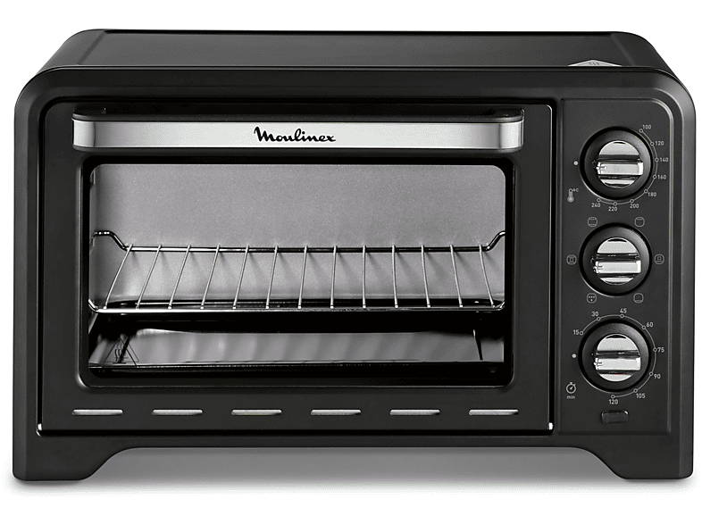 Fornetto elettrico MOULINEX OX4448, 1600W, 6 modalità di cottura, temperatura fino a 240°C, griglia reversibile e teglia incluse