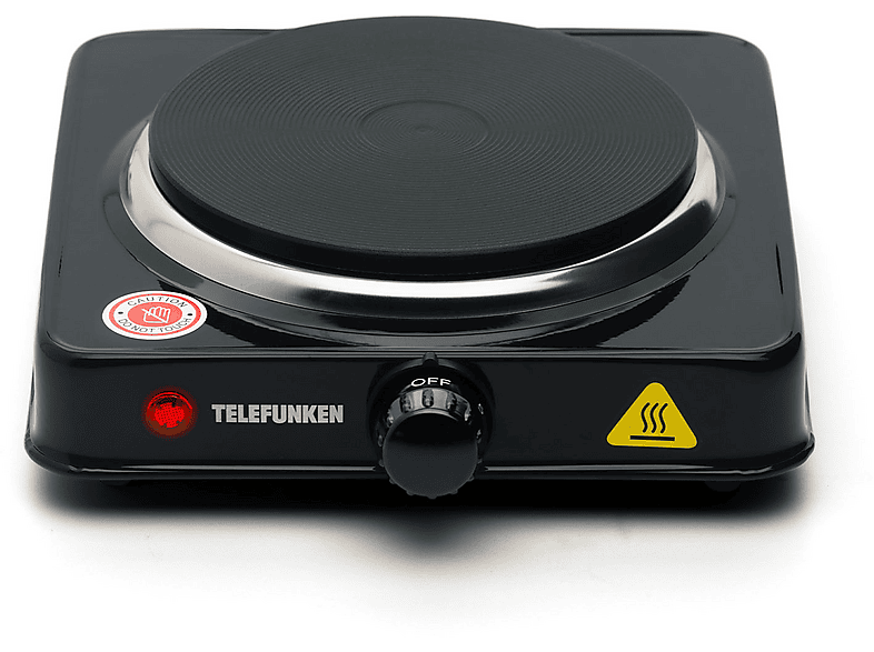 FORNETTO ELETTRICO TELEFUNKEN M01862, Assorbimento potenza 1000 W, Zone di cottura 1, Dimensione prima piastra 154 mm, NERO FORNETTO ELETTRICO TELEFUNKEN M01862, Assorbimento potenza 1000 W, Zone di cottura 1, Dimensione prima piastra 154 mm, NERO
