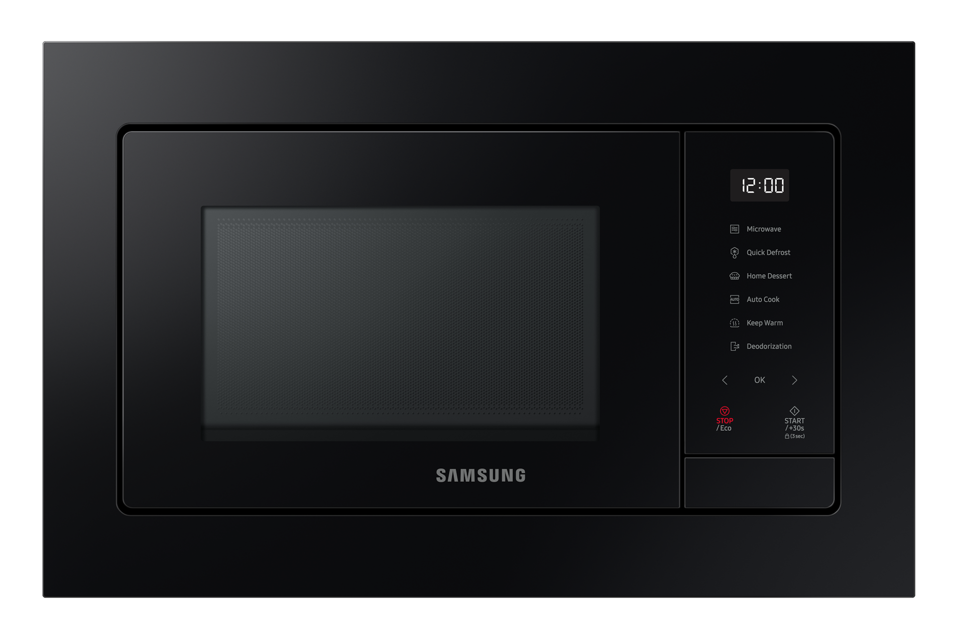 Forno a microonde ad Incasso Samsung 23L MS23A7318AK, Black