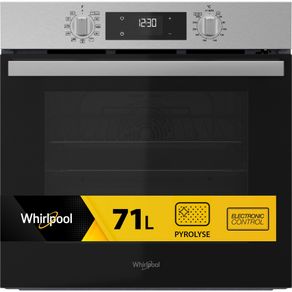 Forno elettrico incasso Whirlpool: colore inox - OMR58RR0X 859991660190 Forno elettrico incasso Whirlpool: colore inox - OMR58RR0X 859991660190