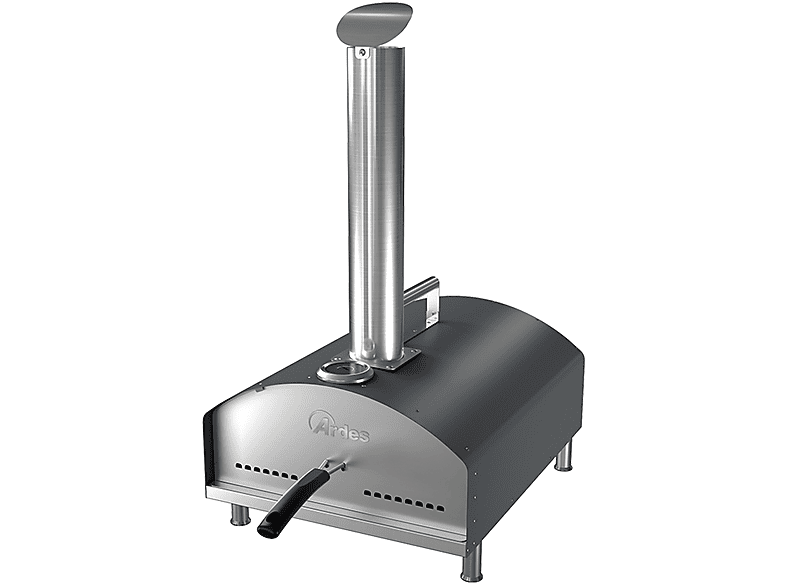 FORNO PIZZA ARDES DANTE, Pellet di legno, INOX / ANTRACITE