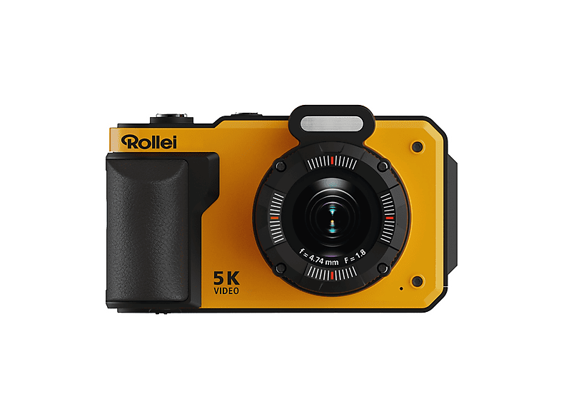 FOTOCAMERA DIGITALE ROLLEI 64 Pro Fotocamera Subacquea, 21 megapixel, Plastica Giallo/nera