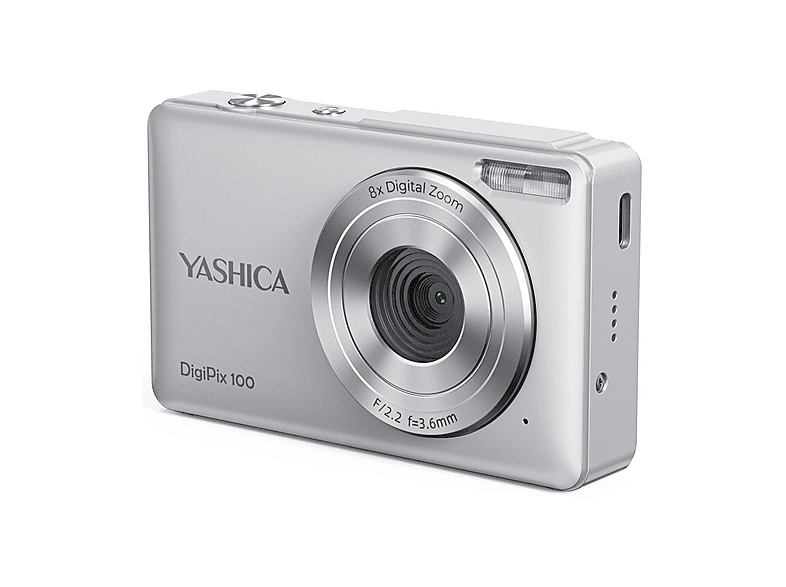 FOTOCAMERA DIGITALE YASHICA Digipix 100, 8 megapixel, Silver