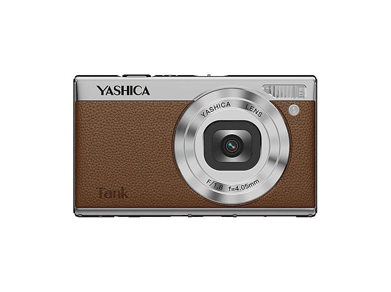FOTOCAMERA DIGITALE YASHICA Tank, 12 megapixel, Marrone