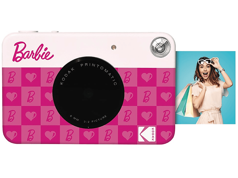 Fotocamera Istantanea KODAK PRINTOMATIC BARBIE 1 PINK