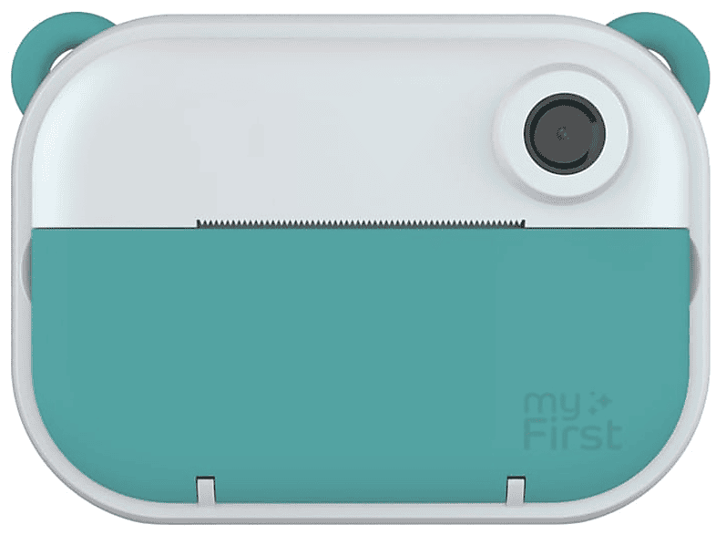Fotocamera Istantanea per bambini MYFIRST Camera Insta Wi, 12 megapixel, display a colori da 2,4", obiettivo selfie, WiFi, creazione etichette, Verse acqua