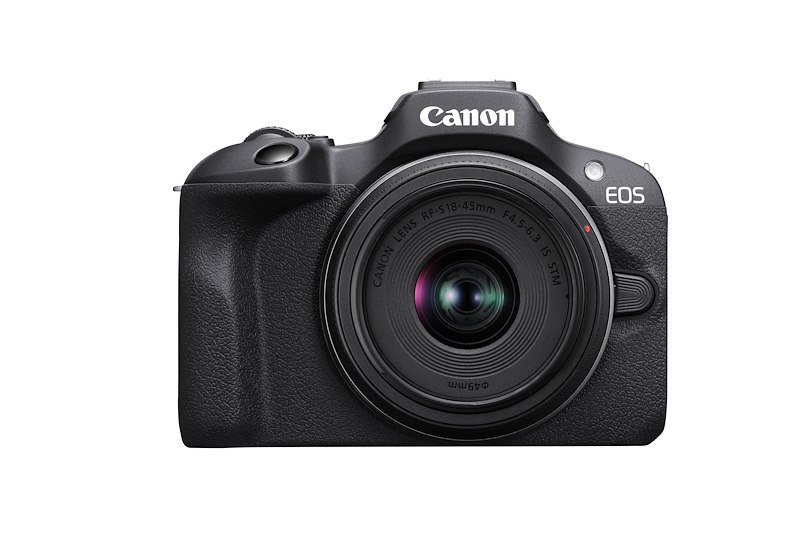 FOTOCAMERA MIRRORLESS CANON EOS R100 + obiettivo RF-S 18-45mm F4.5.-6.3 IS STM