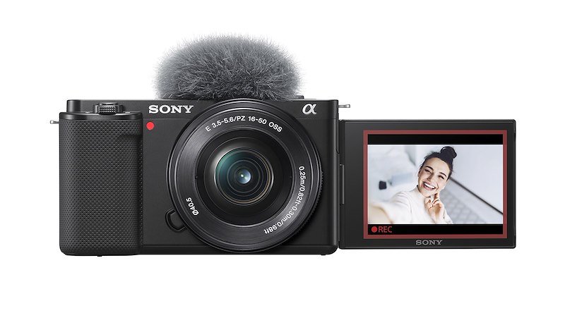 FOTOCAMERA MIRRORLESS SONY ZV-E10 Vlog camera + obiettivo Power Zoom 16-50 mm