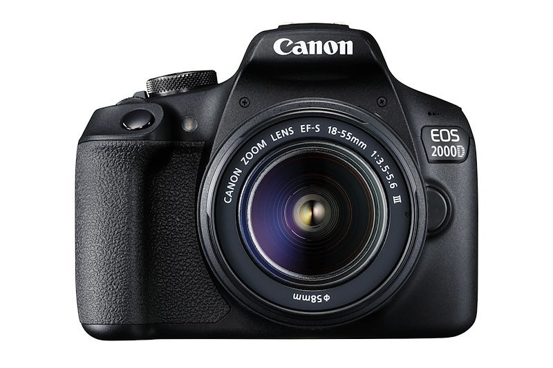 FOTOCAMERA REFLEX CANON EOS 2000D + Obiettivo EF-S 18-55mm f/3.5-5.6 III