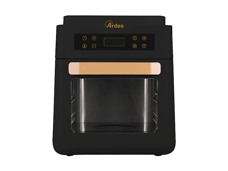 Friggitrice ad aria ARDES AR1K3000 ELDORADA, 12 l, 1500W, 6 programmi preimpostati e schermo lcd, girarrosto, cestello rotante ed essicatore