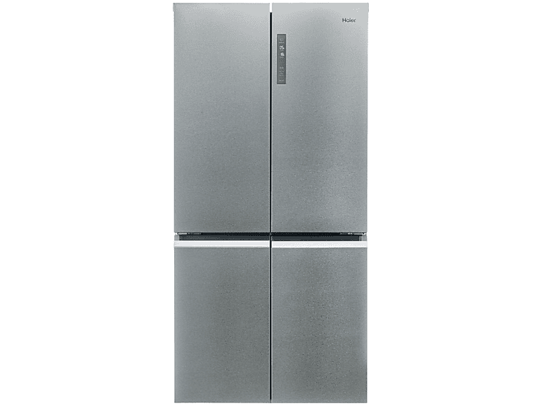 Frigorifero americano HAIER HCR5919ENMM, Sistema Multi Flow: Sì; raffreddamento frigorifero: No Frost; congelatore: Frost, Capacità netta totale 643 l, Rumorosità: 39 dB(A), Dimensioni: L 90,8 cm A 190,5 P 74,8 cm, Inox, Classe E