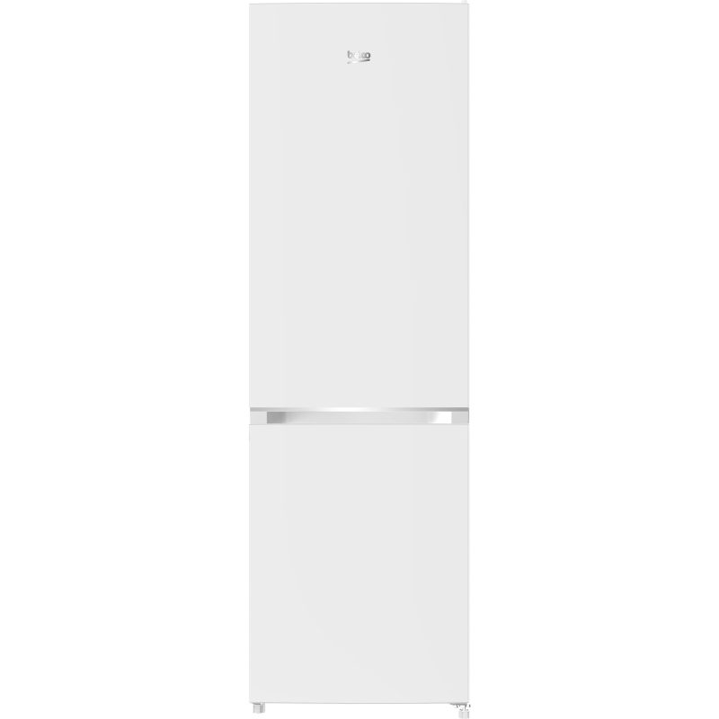 FRIGORIFERO COMBINATO BEKO B3RCNO255W, Capacità netta totale 260 l, Rumorosità: 39 dB(A), 4 ripiani, Dimensioni: L 54 cm A 180 P 57,6 cm, Bianco, Classe D