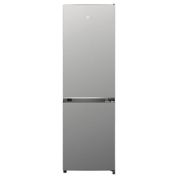 FRIGORIFERO COMBINATO BEKO B3RCNO255XB, Capacità netta totale 260 l, Rumorosità: 39 dB(A), 3 ripiani, Dimensioni: L 54 cm A 180 P 57,6 cm, Inox, Classe D