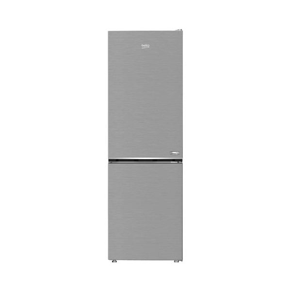 FRIGORIFERO COMBINATO BEKO B5XRCNA366HXB, Capacità netta totale 316 l, Rumorosità: 35 dB(A), 4 ripiani, Dimensioni: L 59,5 cm A 186,5 P 63,3 cm, Metal Look, Classe C