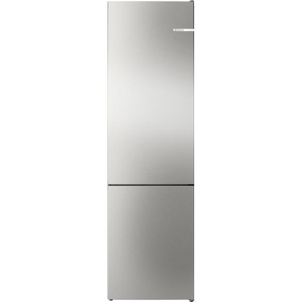 FRIGORIFERO COMBINATO BOSCH KGN392I1F, Capacità netta totale 363 l, Rumorosità: 29 dB(A), 5 ripiani, Dimensioni: L 60 cm A 203 P 66,5 cm, BlackSteel antimpronta, Classe