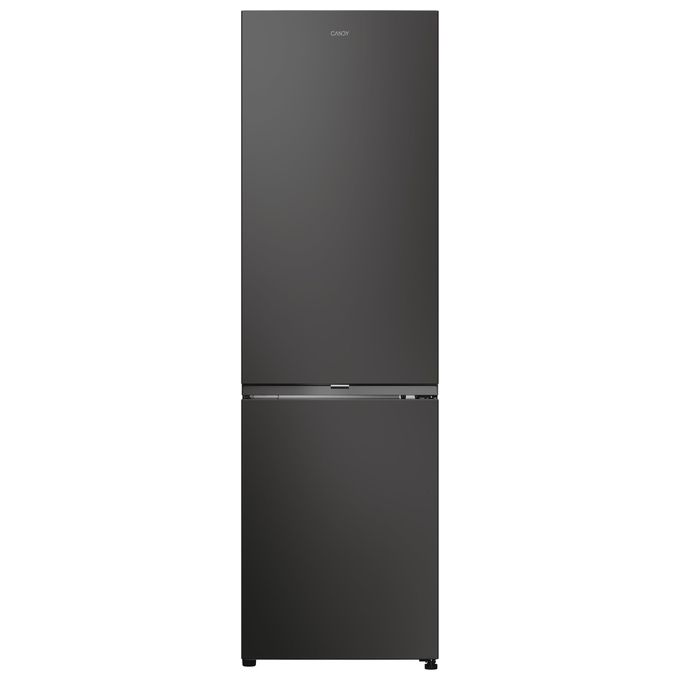 FRIGORIFERO COMBINATO CANDY CNCQ2T518EB, Capacità netta totale 279 l, Rumorosità: 38 dB(A), 4 ripiani, Dimensioni: L 54,5 cm A 182,5 P 60,2 cm, Nero, Classe E